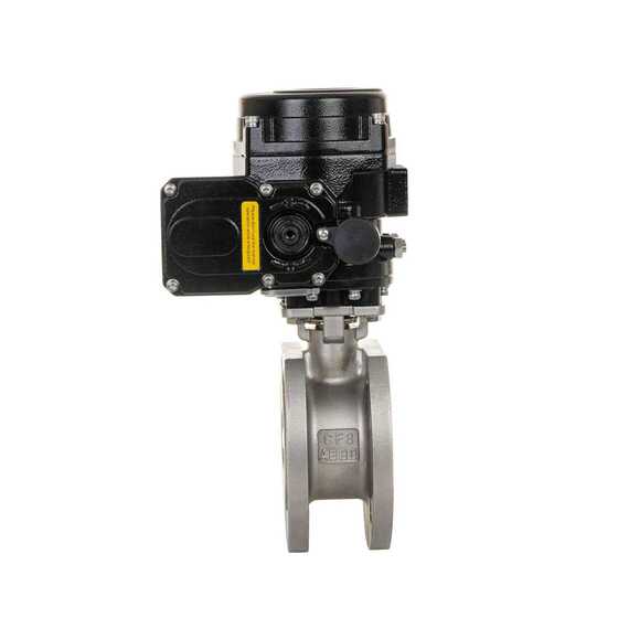 氫能源電動(dòng)法蘭硬密封蝶閥